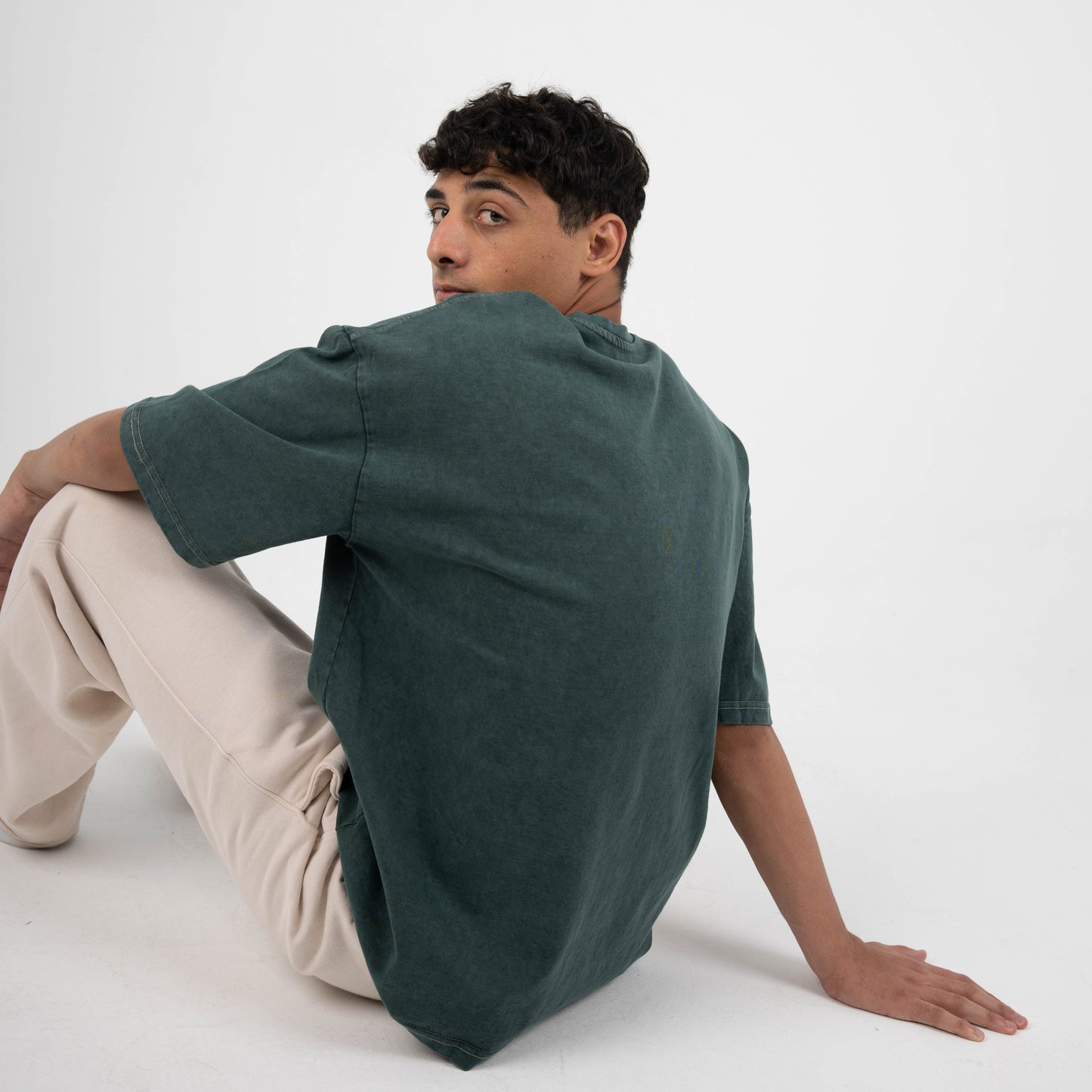 CORE T-SHIRT - WASHED GREEN