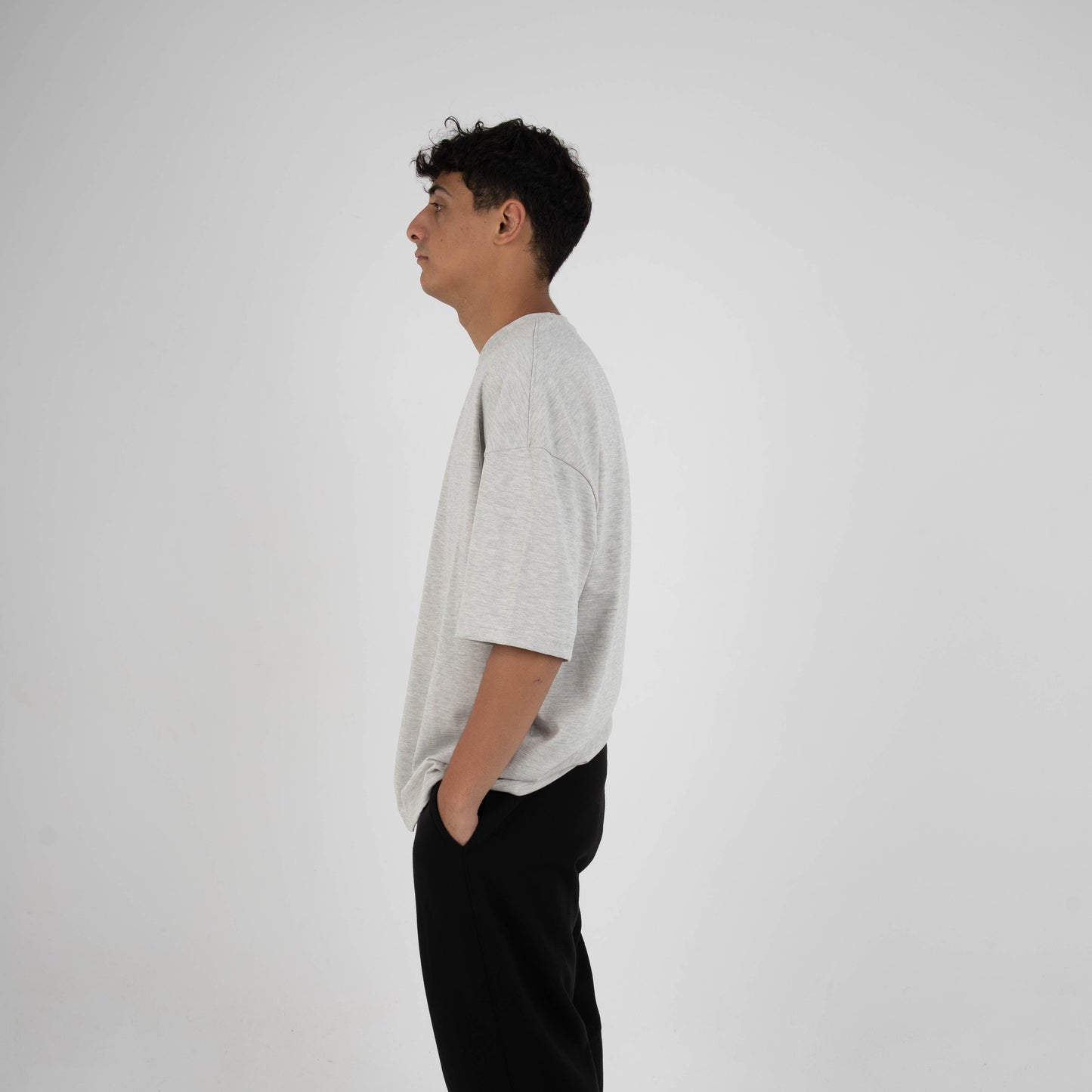 CORE T-SHIRT - PALE GREY