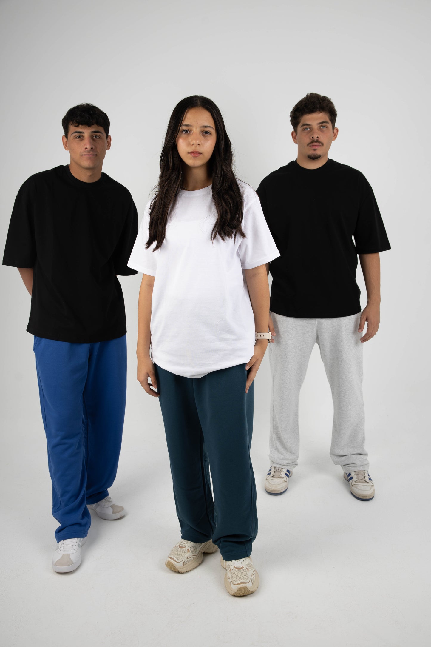 CORE WIDE LEG SWEATPANTS - TEAL