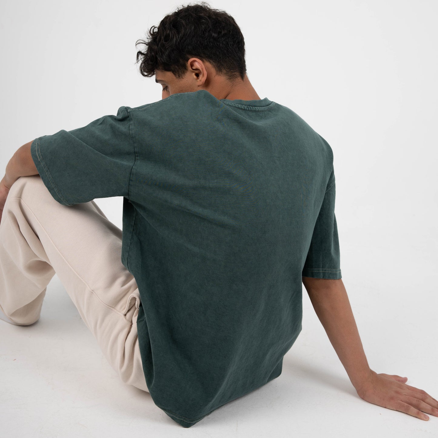 CORE T-SHIRT - WASHED GREEN