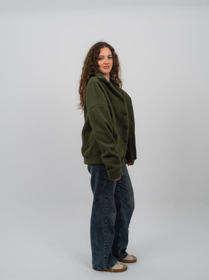 Green Fleece Jacket
