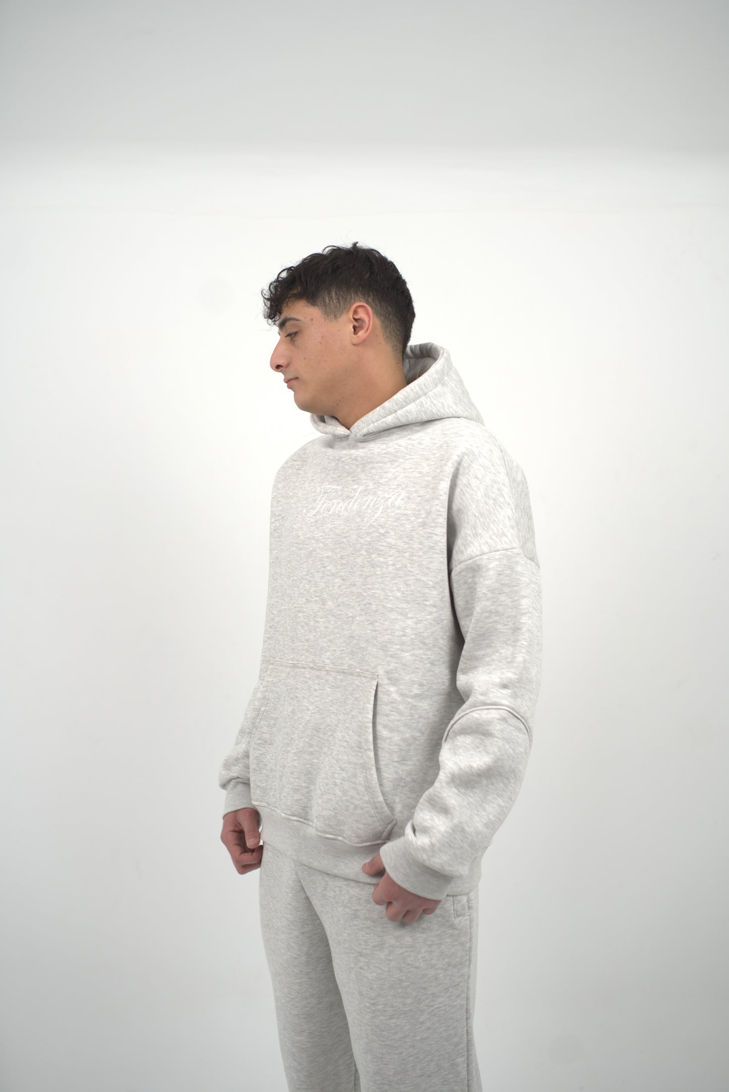 crown grey hoodie