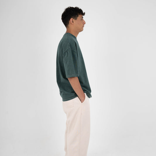 CORE T-SHIRT - WASHED GREEN