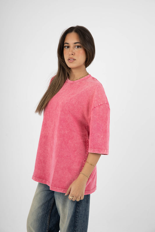 CORE T-SHIRT - WASHED PINK