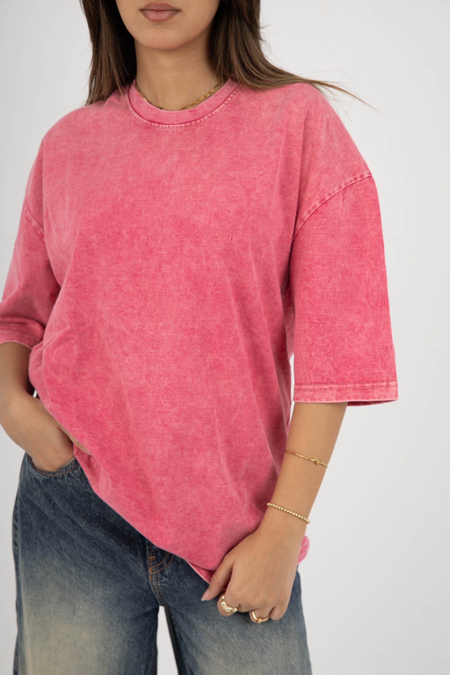 CORE T-SHIRT - WASHED PINK