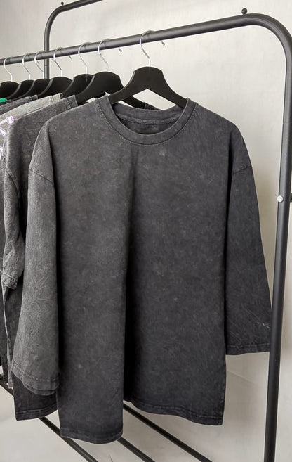 The Fade Sleeve-washed grey