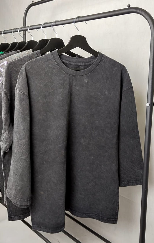 The Fade Sleeve-washed grey